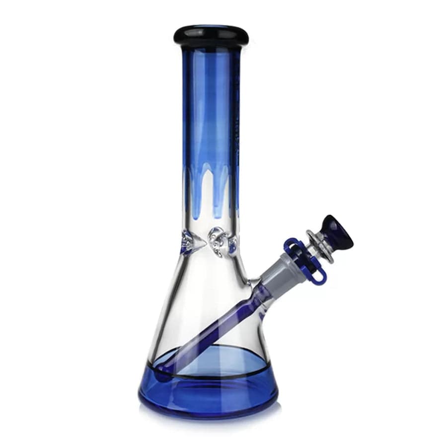 10″ Phoenix Star Color Drop Beaker Bong