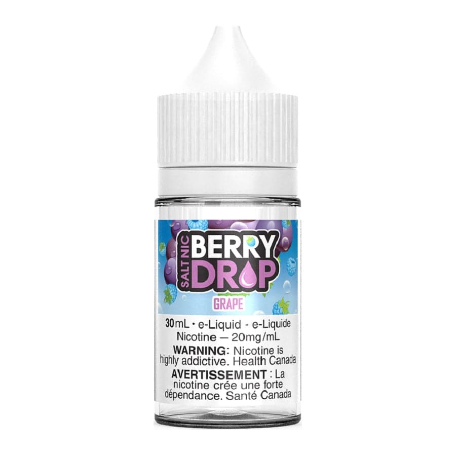 Berry Drop Salt Nic E-Liquid – Grape 30ml