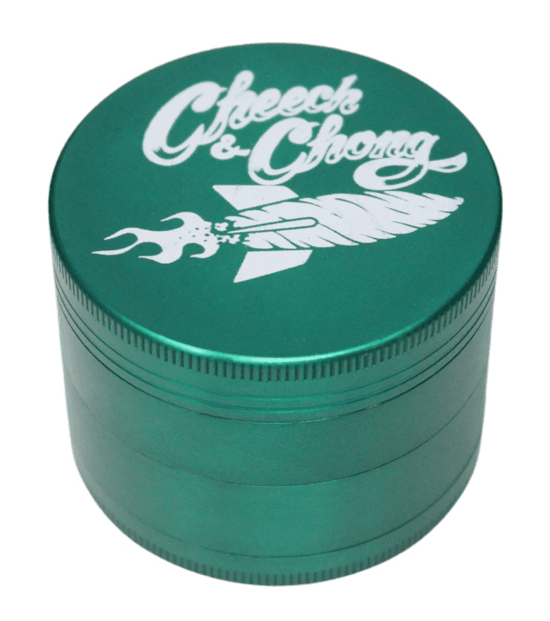 Cheech & Chong 56mm 4-Piece Grinder – Green