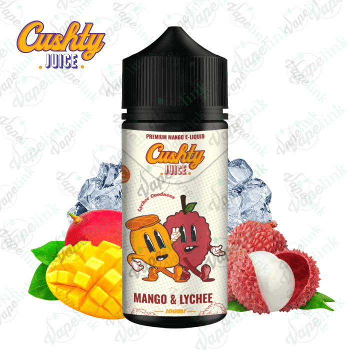 Cushty Juice – Mango and Lychee 100ml