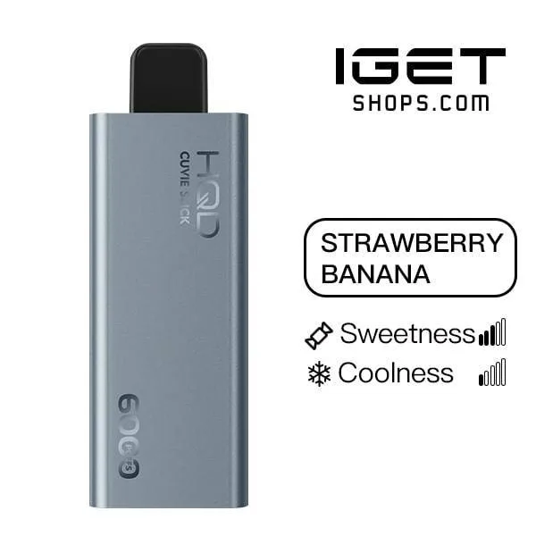 HQD Cuvie Slick 6000 – Strawberry Banana
