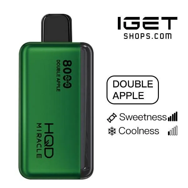 HQD Miracle 8000 – Double Apple