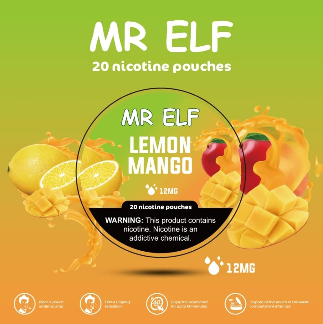MR ELF Lemon Mango 12MG Nicotine