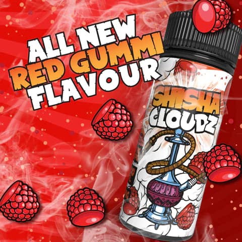 Shisha Cloudz – Red Gummi 100ml