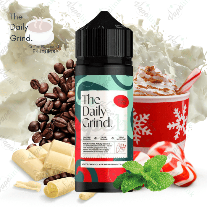 The Daily Grind – White Chocolate Peppermint Latte 100ML