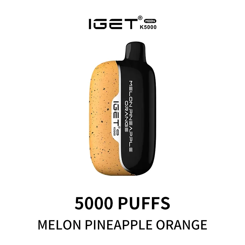 iget moon k5000 puffs and 8211 melon pineapple orange