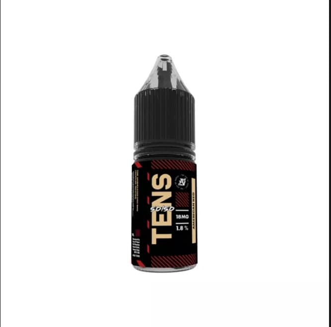 12mg Tens 50/50 10ml (50VG/50PG) – (Full Box) Pack Of 10
