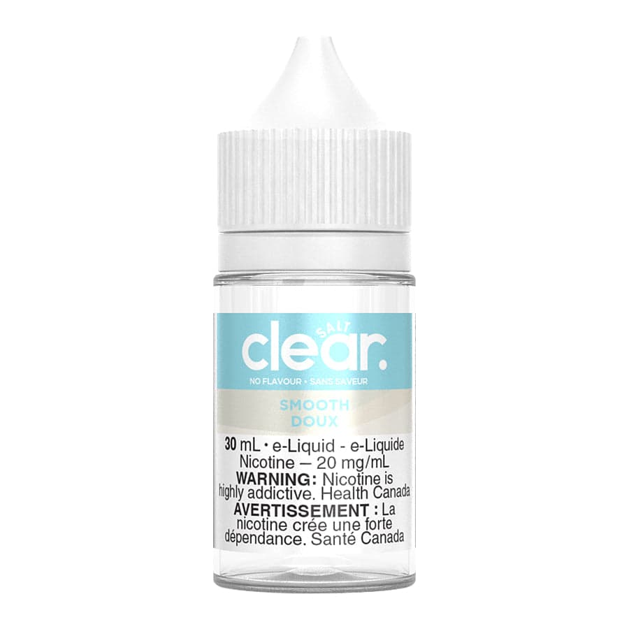 Clear Salt Nic E-liquid – Smooth 30ml