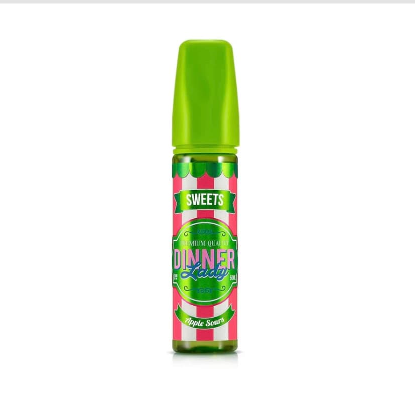 DINNER LADY 50ml Sweet Shortfill E-Liquid – Apple Sours