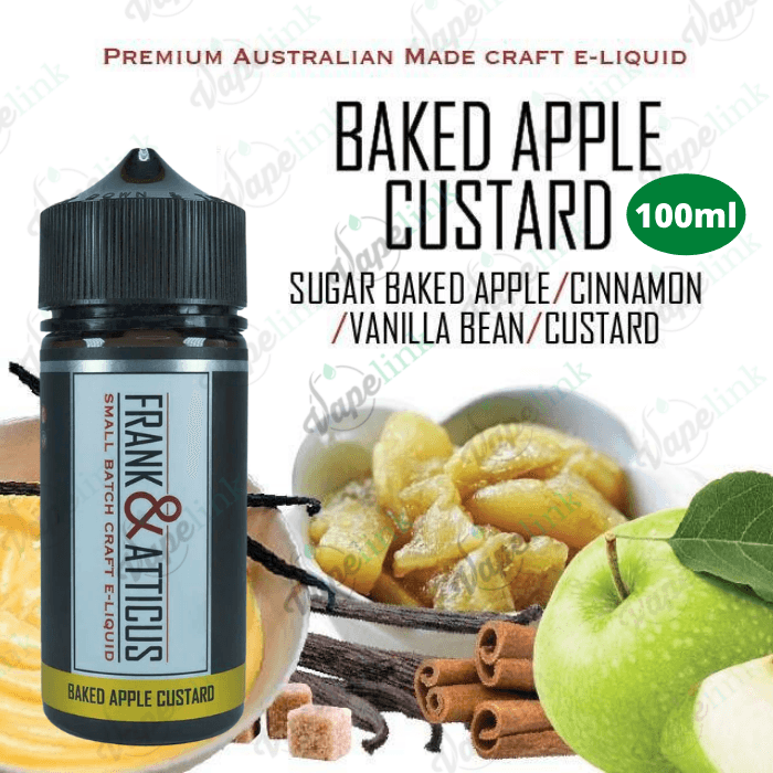 Frank & Atticus – Baked Apple Custard 100ml