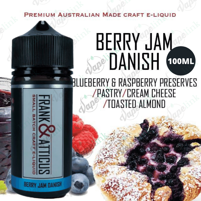 Frank & Atticus – Berry Jam Danish 100ml