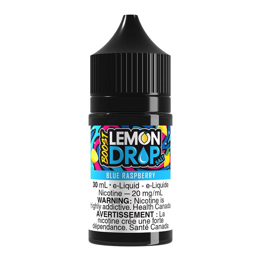 Lemon Drop Boost Salt Nic E-Liquid – Blue Raspberry