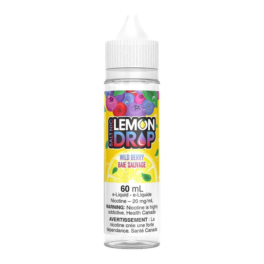 Lemon Drop Salt Nic E-Liquid – Wild Berry 60ml