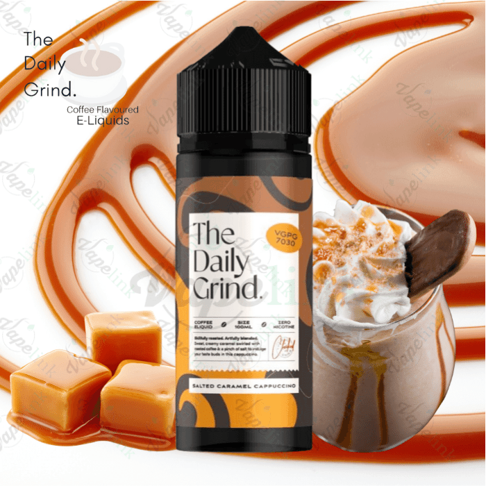 The Daily Grind – Salted Caramel Cappuccino 100ML