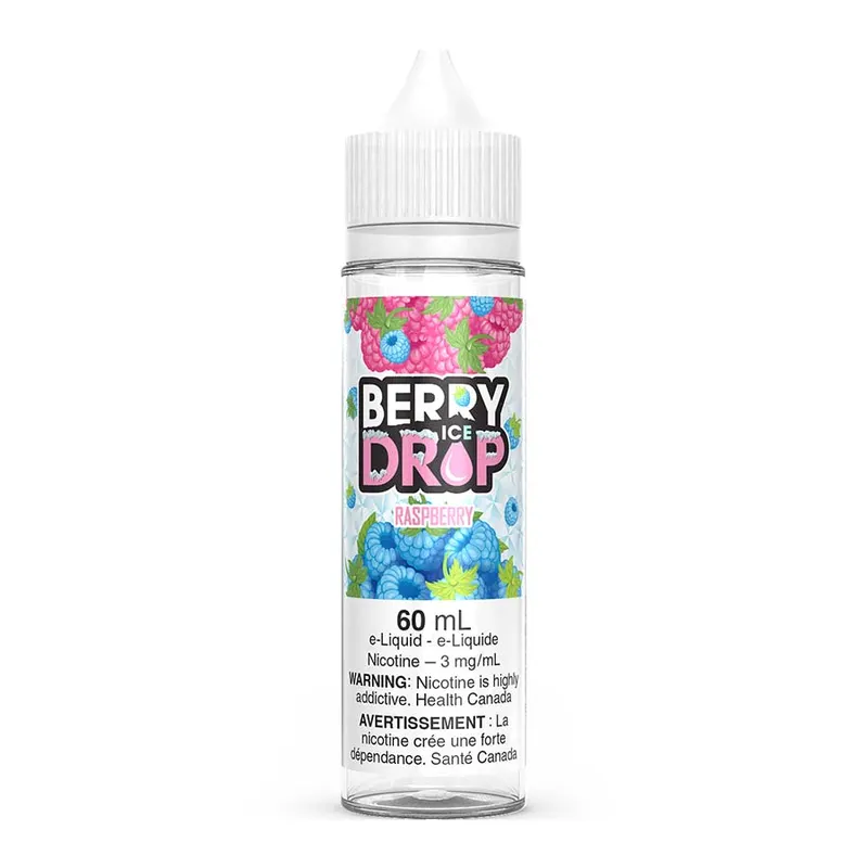 Berry Drop Ice Freebase E-Liquid – Raspberry 60ml