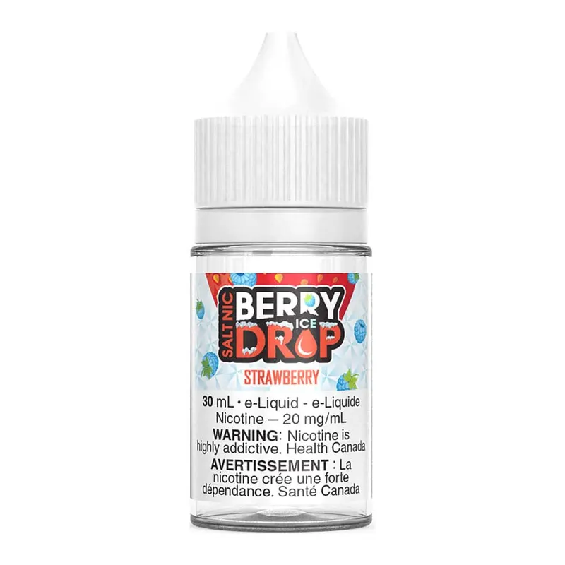 Berry Drop Ice Salt Nic E-Liquid – Strawberry 30ml