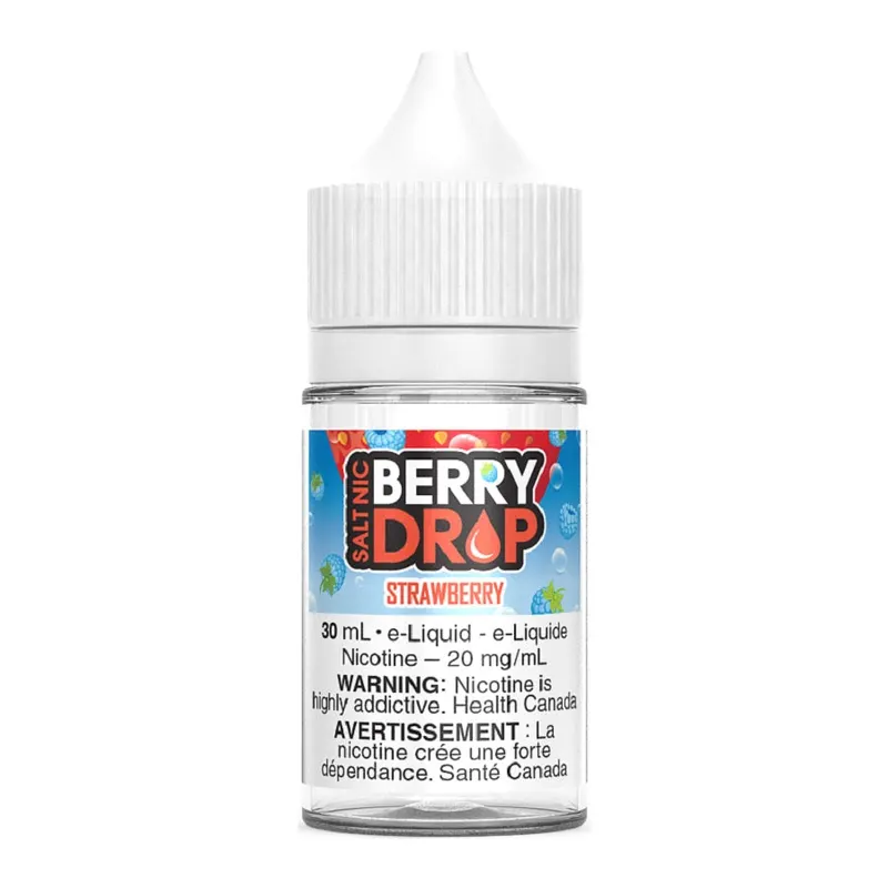 Berry Drop Salt Nic E-Liquid – Strawberry 30ml