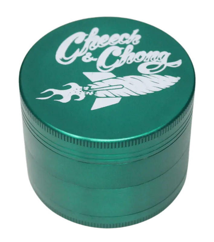 Cheech & Chong 56mm 4-Piece Grinder – Green