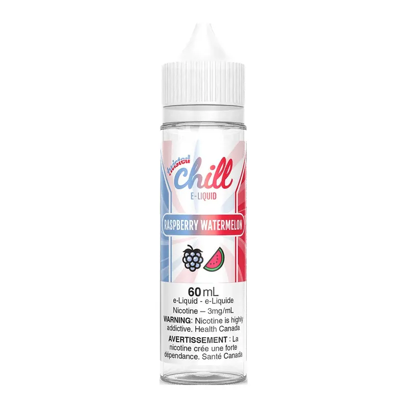 Chill Twisted Freebase E-Liquid – Raspberry Watermelon 60ml