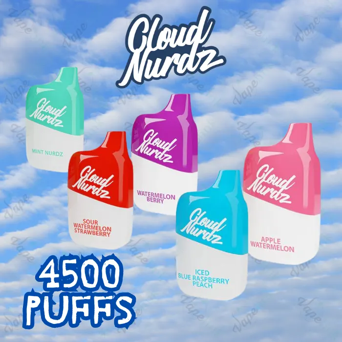 Cloud Nurdz – 4500 Puff 0mg Disposable Vape