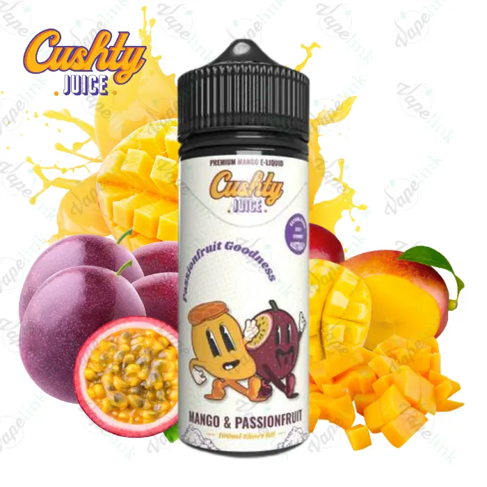 Cushty Juice – Mango and Passionfruit 100ml