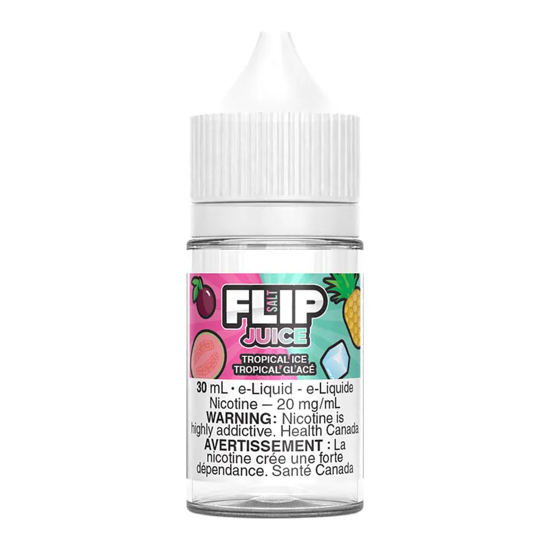 Flip Juice Salt-Nic E-Liquid – Tropical Ice 30ml