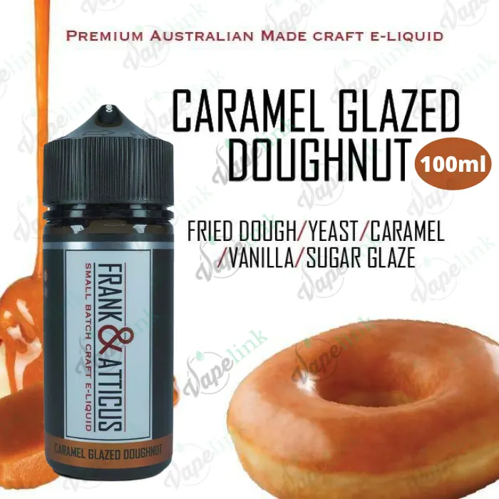 Frank & Atticus – Caramel Glazed Doughnut 100ml