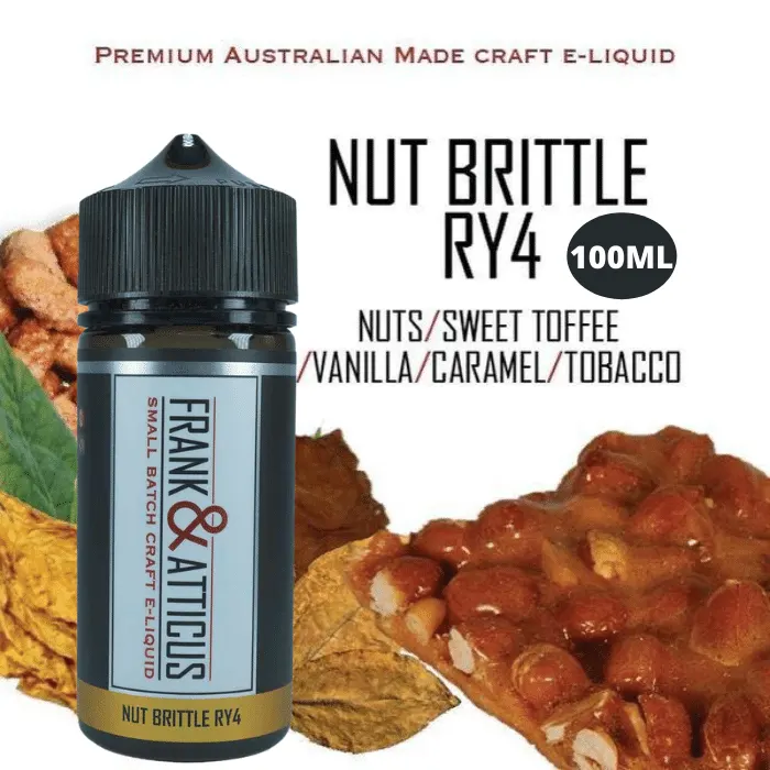 Frank & Atticus – Nut Brittle RY4 100ml
