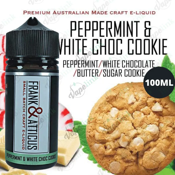 Frank & Atticus – Peppermint White Choc Cookie 100ml