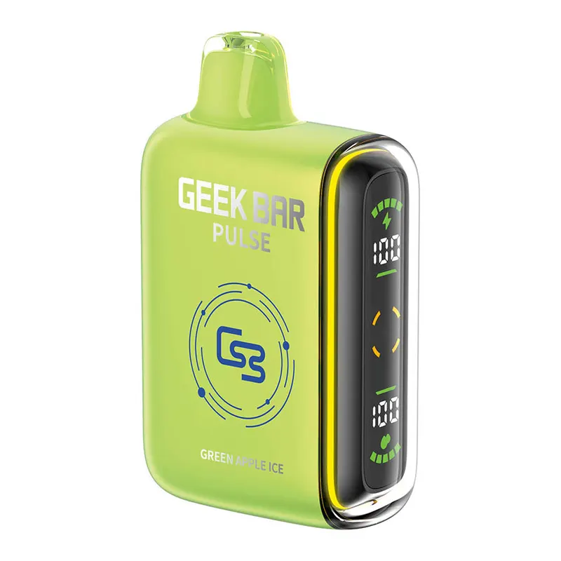 Geek Bar Pulse Disposable Vape Device – Green Apple Ice