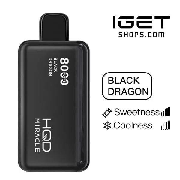 HQD Miracle 8000 – Black Dragon