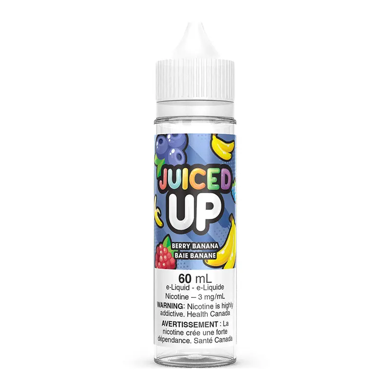 Juiced Up Freebase E-Liquid – Berry Banana 60ml
