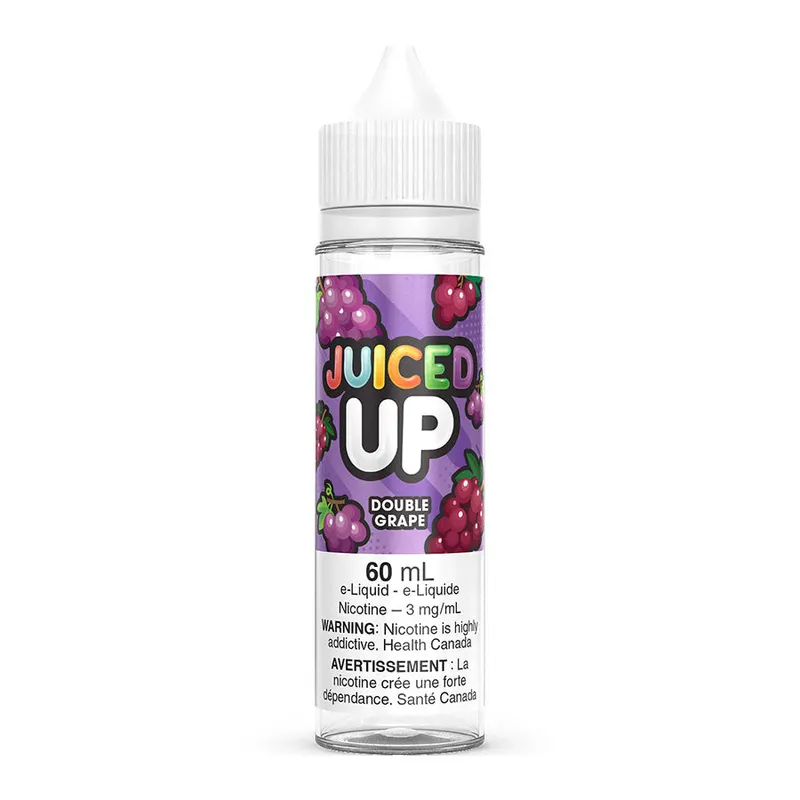 Juiced Up Freebase E-Liquid – Double Grape 60ml