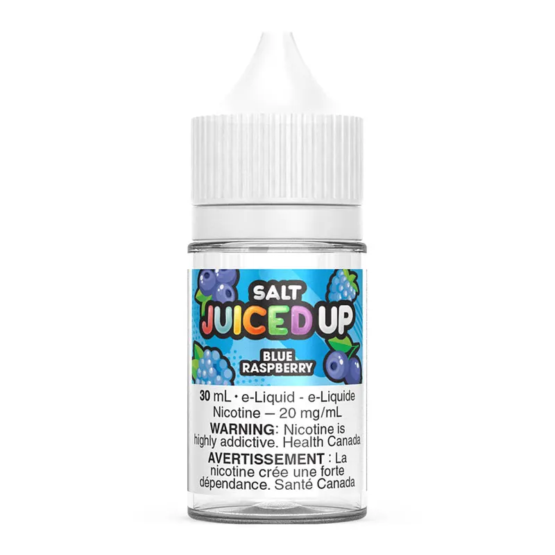 Juiced Up Salt-Nic E-Liquid – Blue Raspberry 30ml