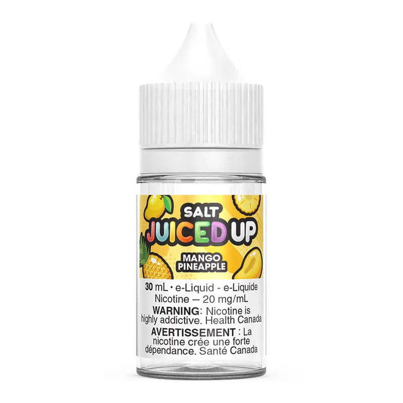 Juiced Up Salt-Nic E-Liquid – Mango Pineapple 30ml