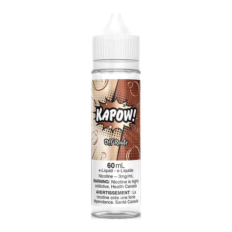 Kapow Freebase E-Liquid – Off Route 60ml