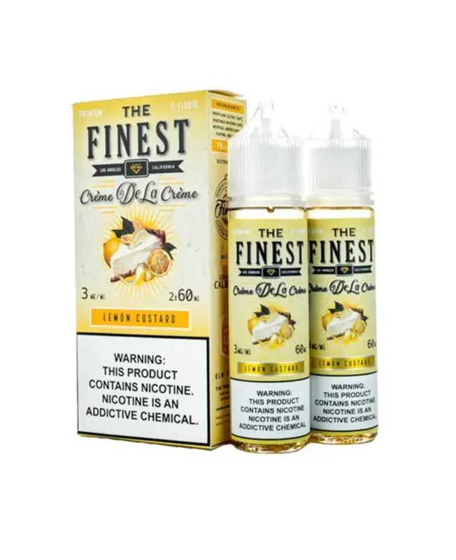 LEMON CUSTARD THE FINEST E-JUICE 2X60ML