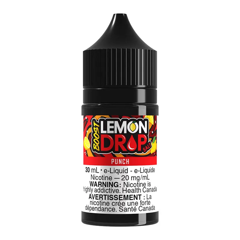 Lemon Drop Boost Salt Nic E-Liquid – Punch
