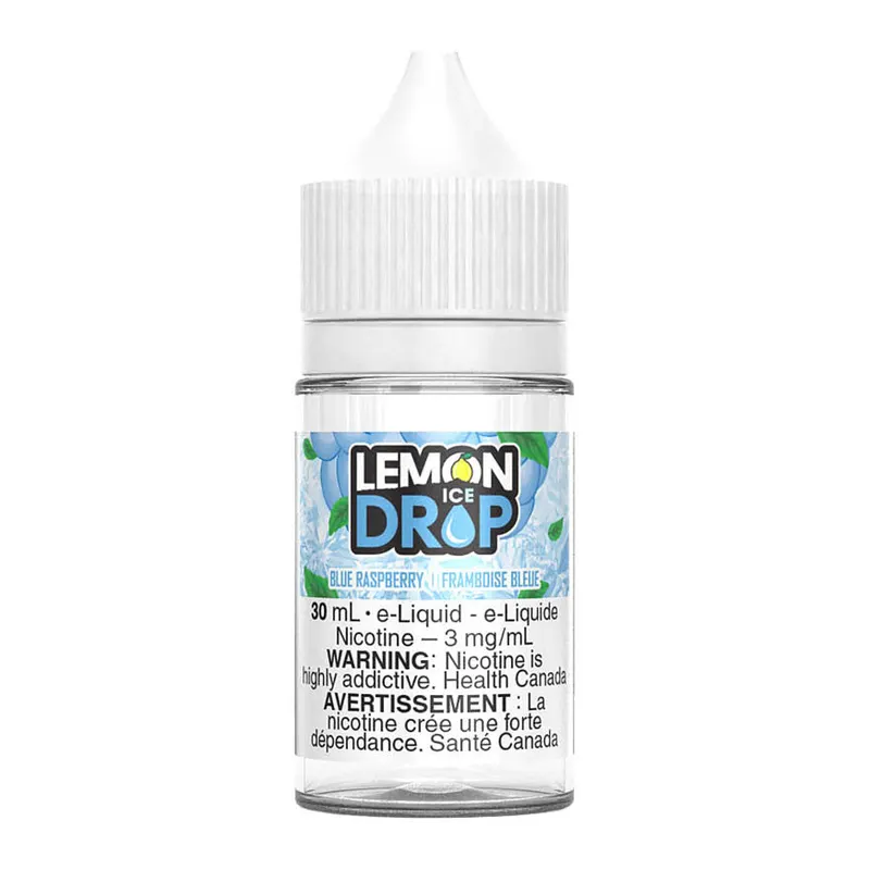 Lemon Drop Ice Freebase E-Liquid – Blue 30ml