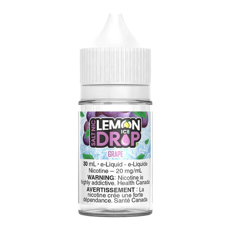 Lemon Drop Ice Salt Nic E-Liquid – Grape 30ml