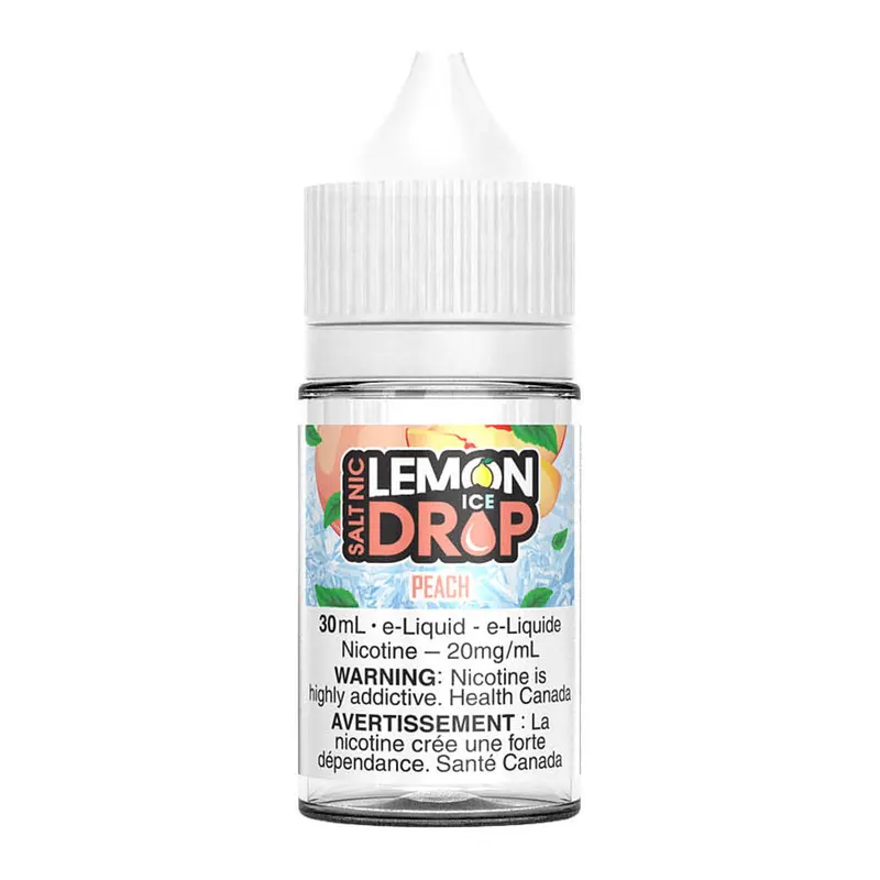 Lemon Drop Ice Salt Nic E-Liquid – Peach 30ml