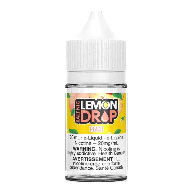 Lemon Drop Salt E-Liquid – Peach 30ml