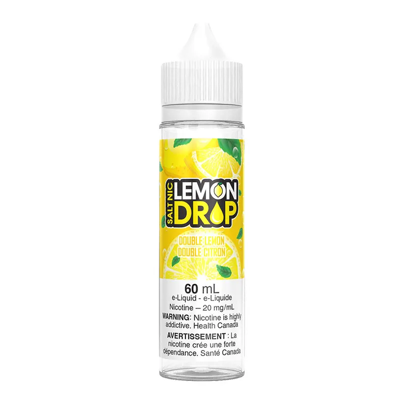 Lemon Drop Salt Nic E-Liquid – Double Lemon 60ml