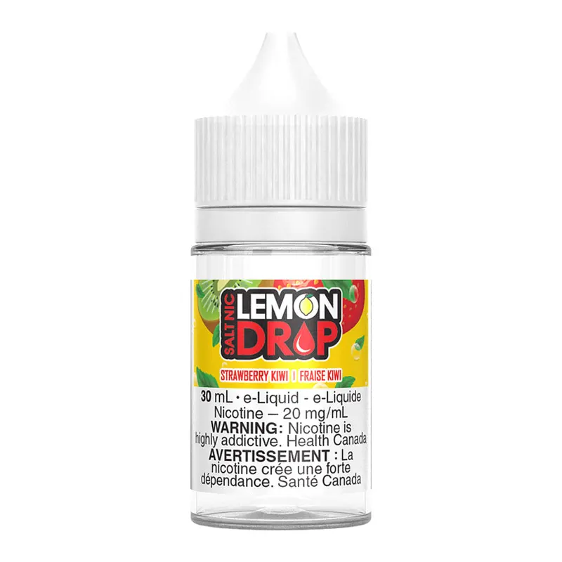 Lemon Drop Salt Nic E-Liquid – Strawberry Kiwi 30ml