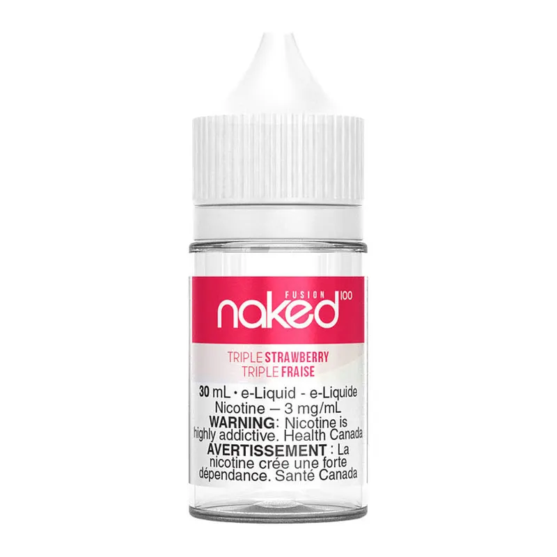 Naked100 Freebase E-Liquid – Fusion Triple Strawberry 30ml