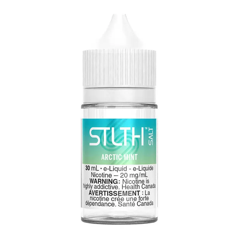 STLTH Salt Nic E-Liquid – Arctic Mint 30ml