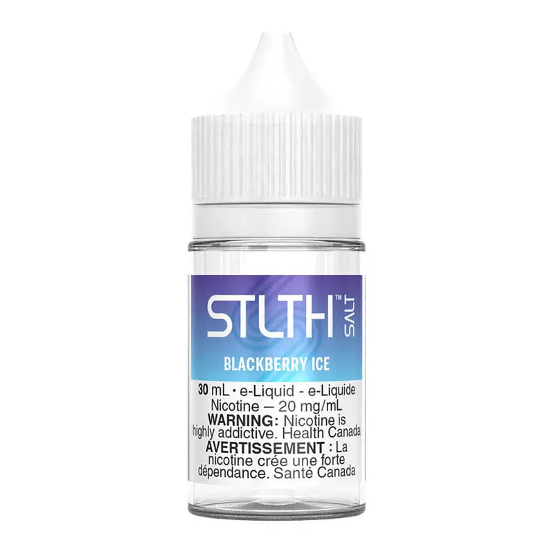 STLTH Salt Nic E-Liquid – Blackberry Ice 30ml