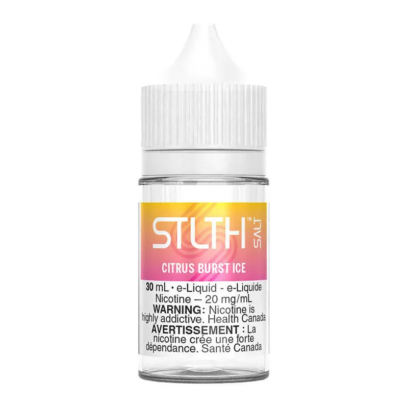 STLTH Salt Nic E-Liquid – Citrus Burst Ice 30ml