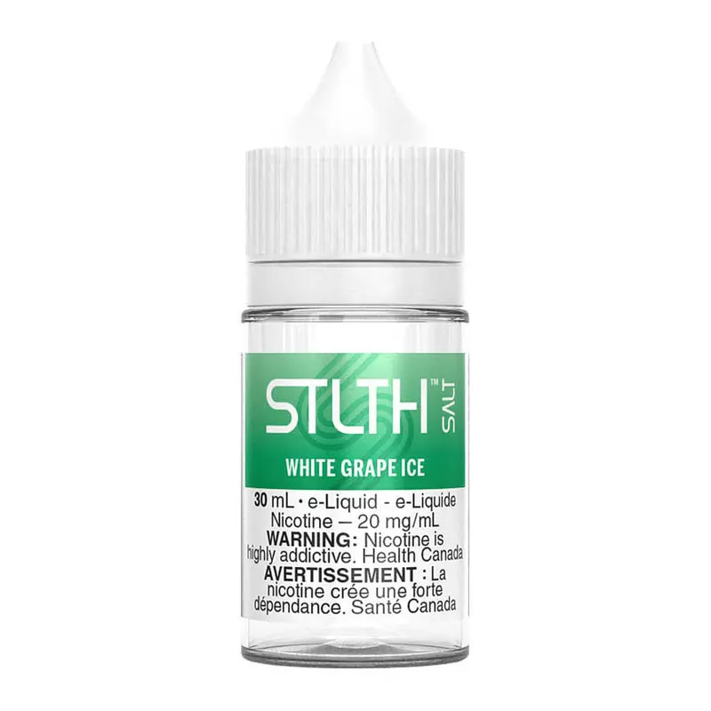 STLTH Salt Nic E-Liquid – White Grape Ice 30ml