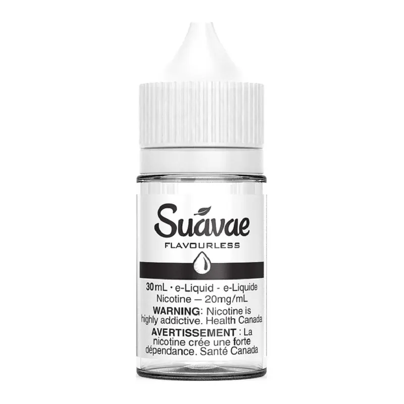 Suavae Salt E-Liquid – Flavourless 30ml